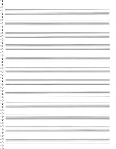 85. Spiral Book 12-Stave