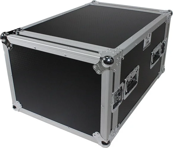 8U Space Amp Rack Mount ATA Flight Case 24 Inch Depth