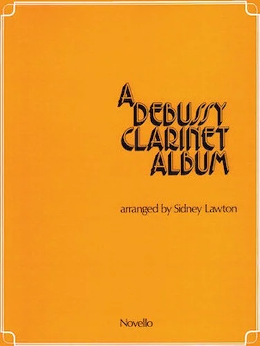 A Debussy Clarinet Album