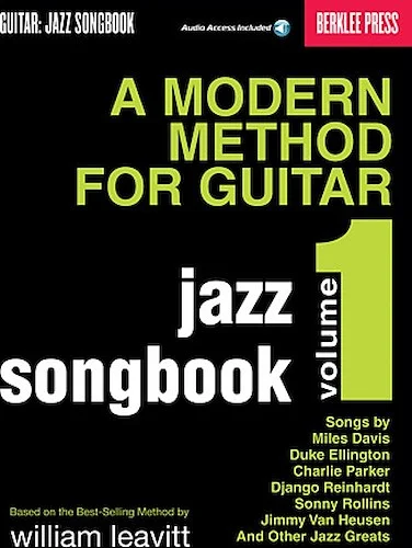 A Modern Method for Guitar - Jazz Songbook, Vol. 1