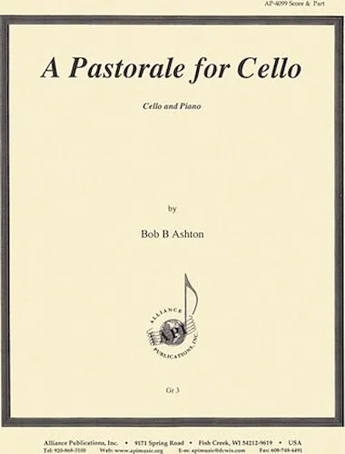 A Pastorale For Cello & Pno -