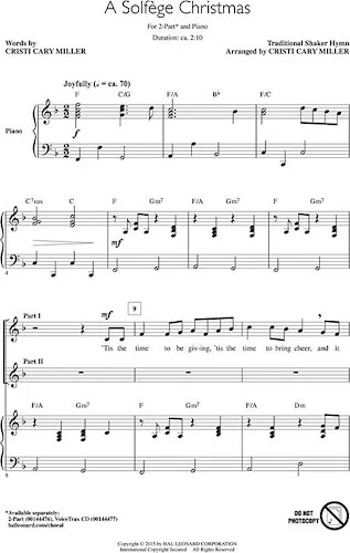 A Solfege Christmas - Discovery Level 2