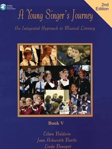 A Young Singer's Journey Book 5 - 2nd Edition - Book with Online Audio Access