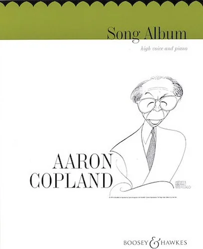 Aaron Copland - Song Album - for High Voice and Piano