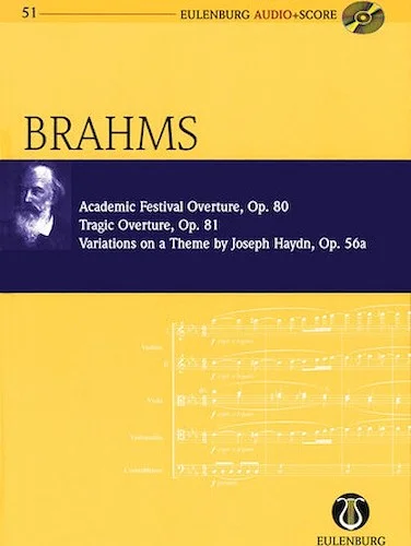 Academic Festival Overture, Op.80
Tragic Overture, Op.81
Variations on a Theme by Haydn, Op.56a