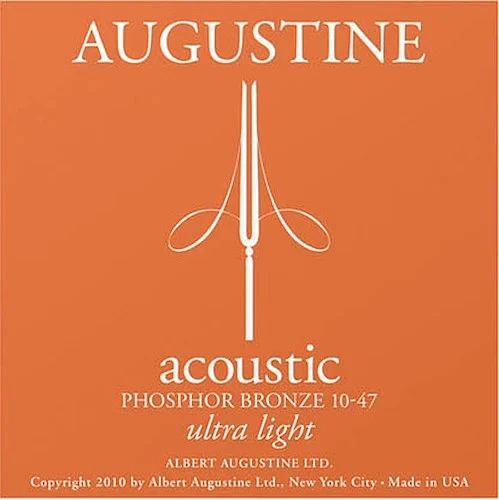 Acoustic Phosphor Bronze Guitar Strings - Ultra-Light (10-47)
