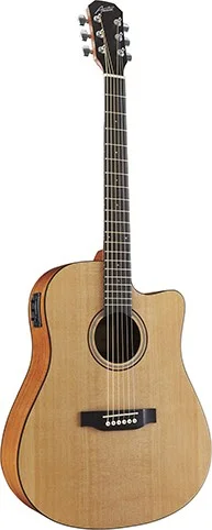 Acoustic/Electric Dreadnought w/ Cutaway, Satin Nat