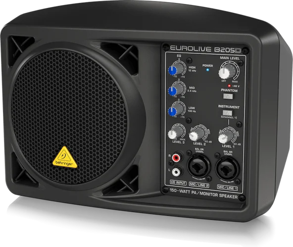Active 150-Watt PA/Monitor Speaker System