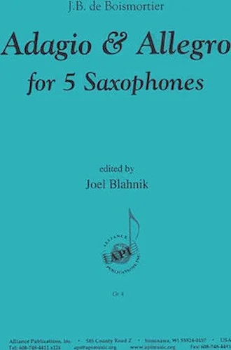 Adagio & Allegro Fr Concerto I - Sax 5