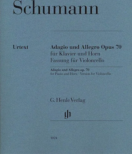 Adagio and Allegro, Op. 70 - With Marked and Unmarked String Parts