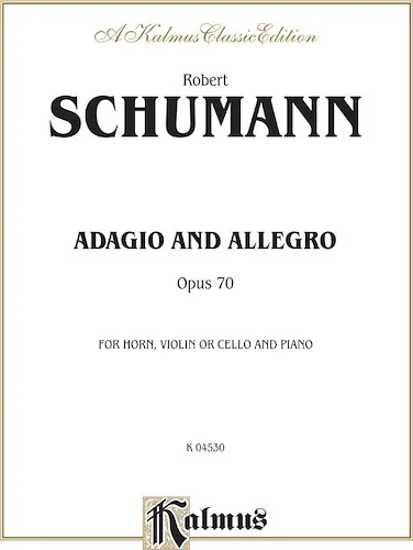 Adagio and Allegro, Opus 70