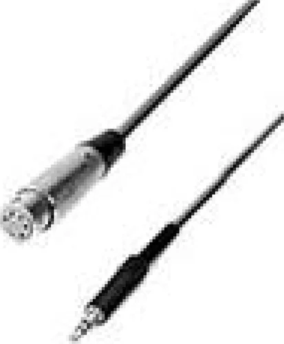 Adapter cable, XLR 3 F to 1/4" unbalanced, for FET