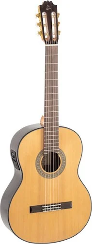 Admira A4 classical guitar with solid cedar top and EQ, Handcrafted series