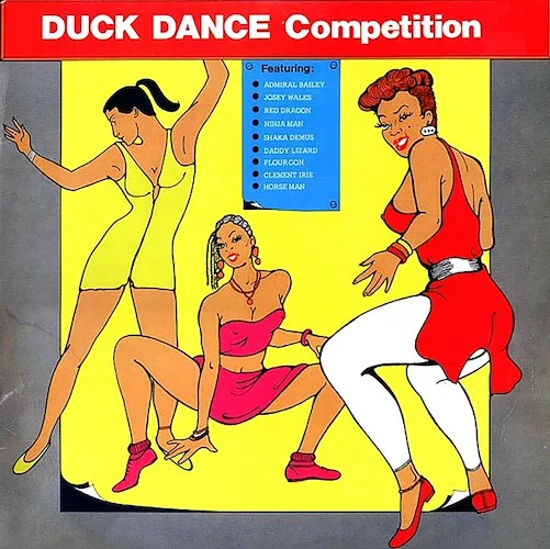 Admiral Bailey, Chaka Demus, Josey Wales, Flourgon, Etc. - Duck Dance Competition (orig. press)