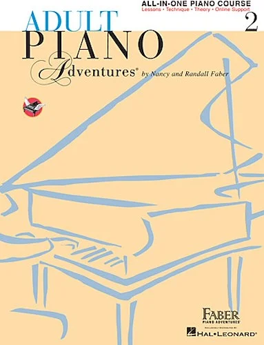 Adult Piano Adventures All-in-One Piano Course Book 2