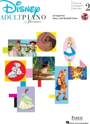 Adult Piano Adventures - Disney Book 2 - Classic and Contemporary Disney Hits