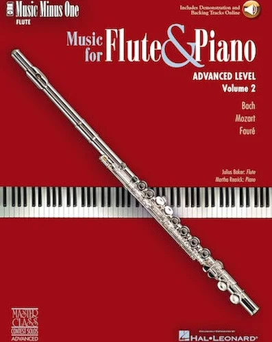 Advanced Flute Solos - Volume 2 - Music Minus One Flute