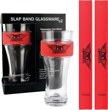 Aerosmith 2-Pack Slap Band Pint Glasses