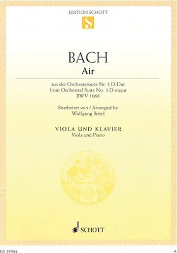 Air in D Major from Orchestral Suite No. 3, BWV 1068