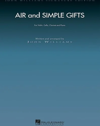 Air and Simple Gifts - Violin, Cello, Clarinet and Piano (Full Set)