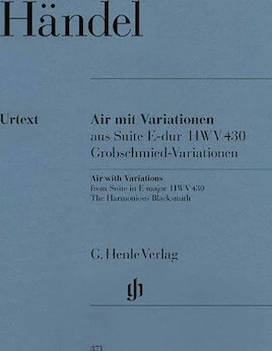 Air with Variations (The Harmonious Blacksmith)