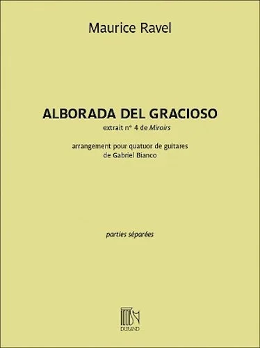 Alborada del Gracioso - Arranged for Guitar Quartet