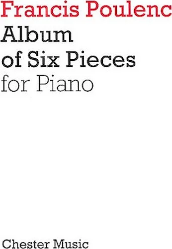 Album of Six Pieces for Piano