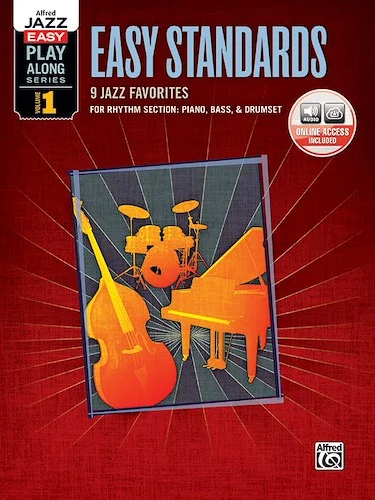 Alfred Jazz Easy Play-Along Series, Vol. 1: Easy Standards: 9 Jazz Favorites