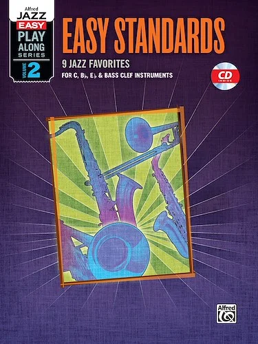 Alfred Jazz Easy Play-Along Series, Vol. 2: Easy Standards: 9 Jazz Favorites