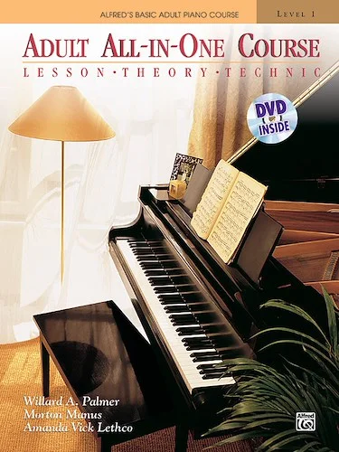 Alfred's Basic Adult All-in-One Course, Book 1: Lesson * Theory * Technic