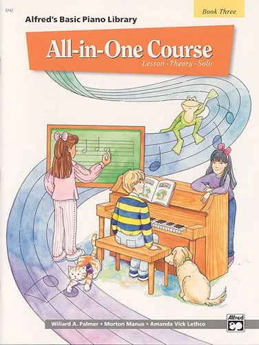 Alfred's Basic All-in-One Course, Book 3: Lesson * Theory * Solo