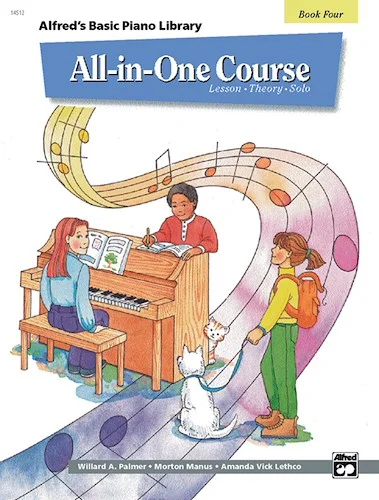Alfred's Basic All-in-One Course, Book 4: Lesson * Theory * Solo