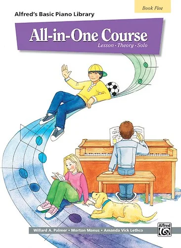 Alfred's Basic All-in-One Course, Book 5: Lesson * Theory * Solo