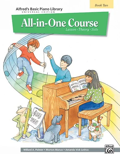 Alfred's Basic All-in-One Course Universal Edition, Book 2: Lesson * Theory * Solo
