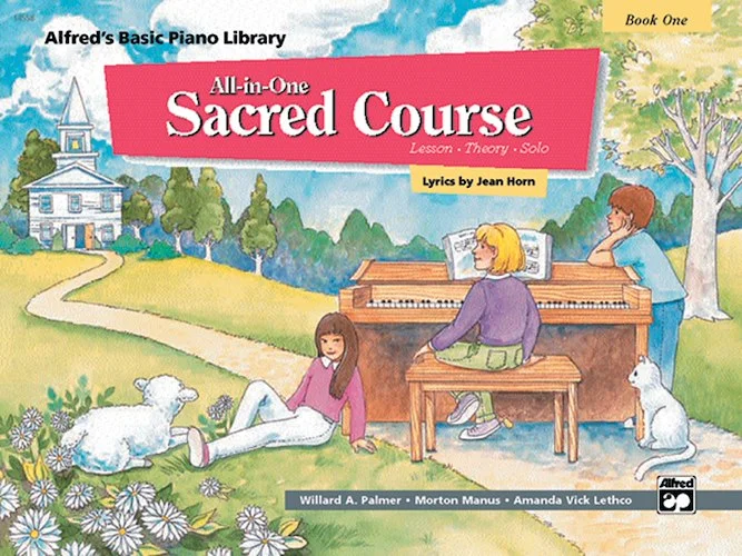 Alfred's Basic All-in-One Sacred Course, Book 1: Lesson * Theory * Solo