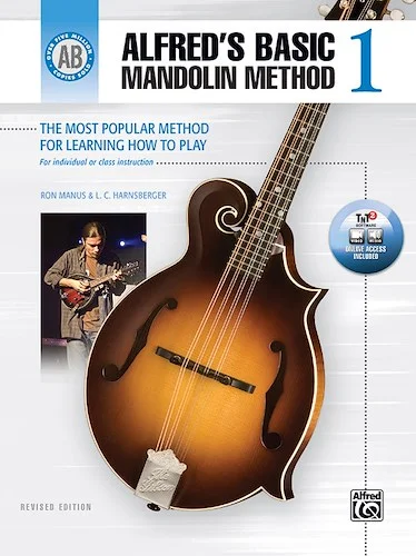 Alfred's Basic Mandolin Method 1 (Revised): The Most Popular Method for Learning How to Play