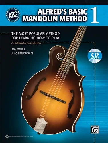 Alfred's Basic Mandolin Method 1: The Most Popular Method for Learning How to Play