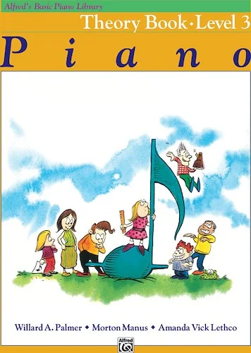 Alfred's Basic Piano Library: Theory Book 3