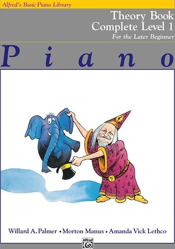 Alfred's Basic Piano Library: Theory Book Complete 1 (1A/1B): For the Later Beginner