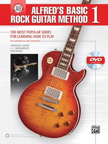 Alfred's Basic Rock Guitar Method 1: The Most Popular Series for Learning How to Play