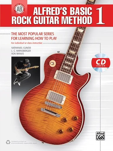 Alfred's Basic Rock Guitar Method 1: The Most Popular Series for Learning How to Play
