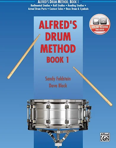 Alfred's Drum Method, Book 1: The Most Comprehensive Beginning Snare Drum Method Ever!
