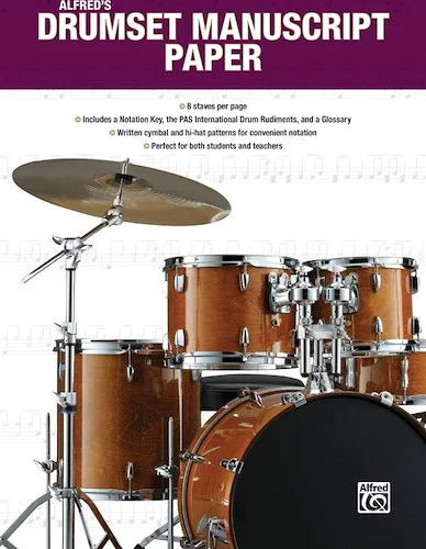 Alfred's Drumset Manuscript Paper