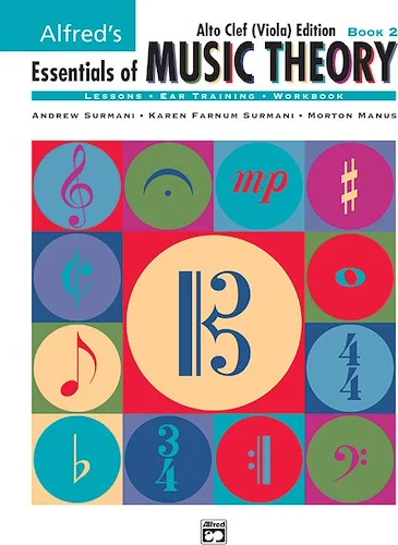 Alfred's Essentials of Music Theory: Book 2 Alto Clef (Viola) Edition