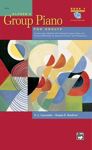 Alfred's Group Piano for Adults: GM 14-Disk Set for Level 1 (2nd Edition): An Innovative Method with Optional Compact Discs and General MIDI Disks for Enhanced Practice and Performance