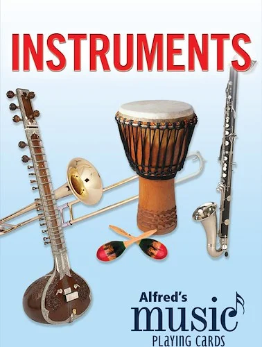 Alfred's Music Playing Cards: Instruments (1 Pack)