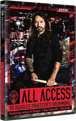 All Access to Aquiles Priester's Drumming - Featuring Songs of Hangar, Edu Falaschi, Noturnall Image