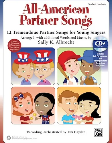 All-American Partner Songs: 12 Tremendous Partner Songs for Young Singers