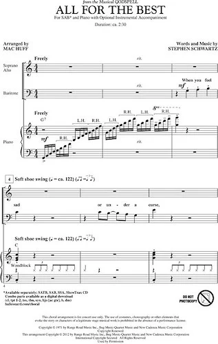 All for the Best - from Godspell