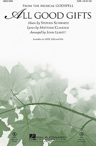 All Good Gifts (from Godspell)